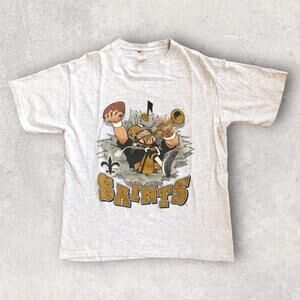 1993 New Orleans Saints Shirt Collection Tee